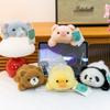 Dumpling Fragrance Palm Treasure Plush Toy Fat Bulging Panda Capybara Doll Children's Gift