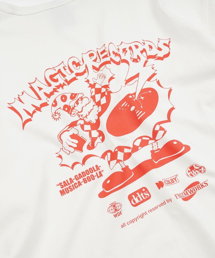 FRIZMWORKS Magic Records Ls Tee _ White