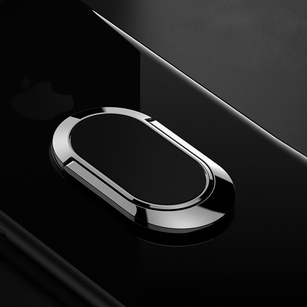 Magnetic Anti-fall Vehicle-Mounted Ring Stand 360° Rotation Phone Holder Mobile Phone Accessories