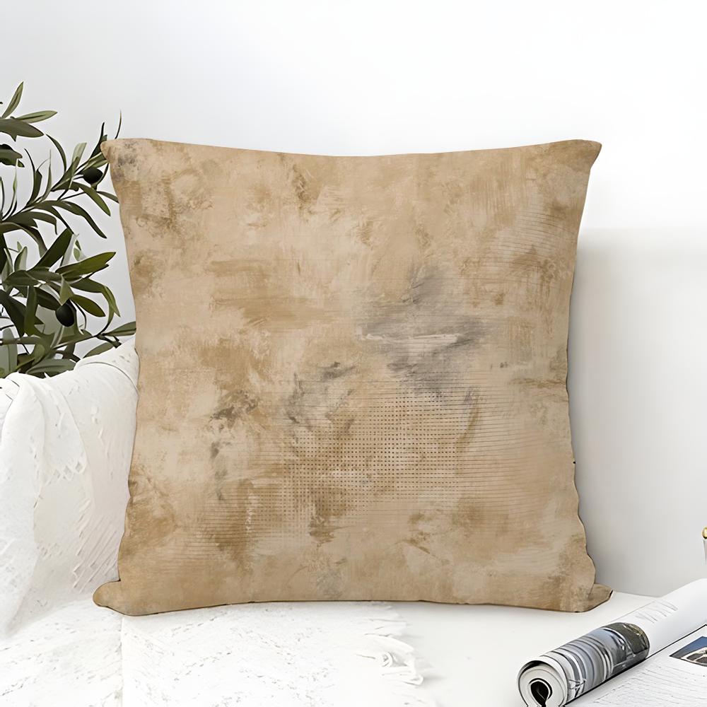 Artistic Abstract Pattern Pillow Case Linen Pillow Case Sofa Home Decor Cushion Cover Cushion Cove