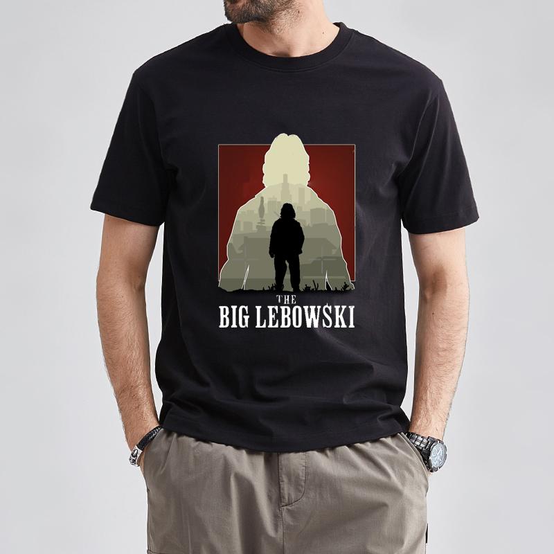 Dude The Big Lebowski Unisex Unisex Unisex Tops Tee Graphic Tshirts Vintage Funny ShortSleev Birthday Present Unisex T Shirts