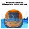 Solar Warning Lights Outdoor Road Signs Flash Lights LED Beacon Lights with Magnetic Base Water-resistant Solar Safety Flashing