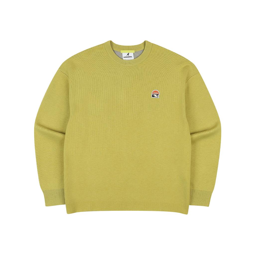 KANGOL Crs Mini Wappen Sweater 9004 Yellow