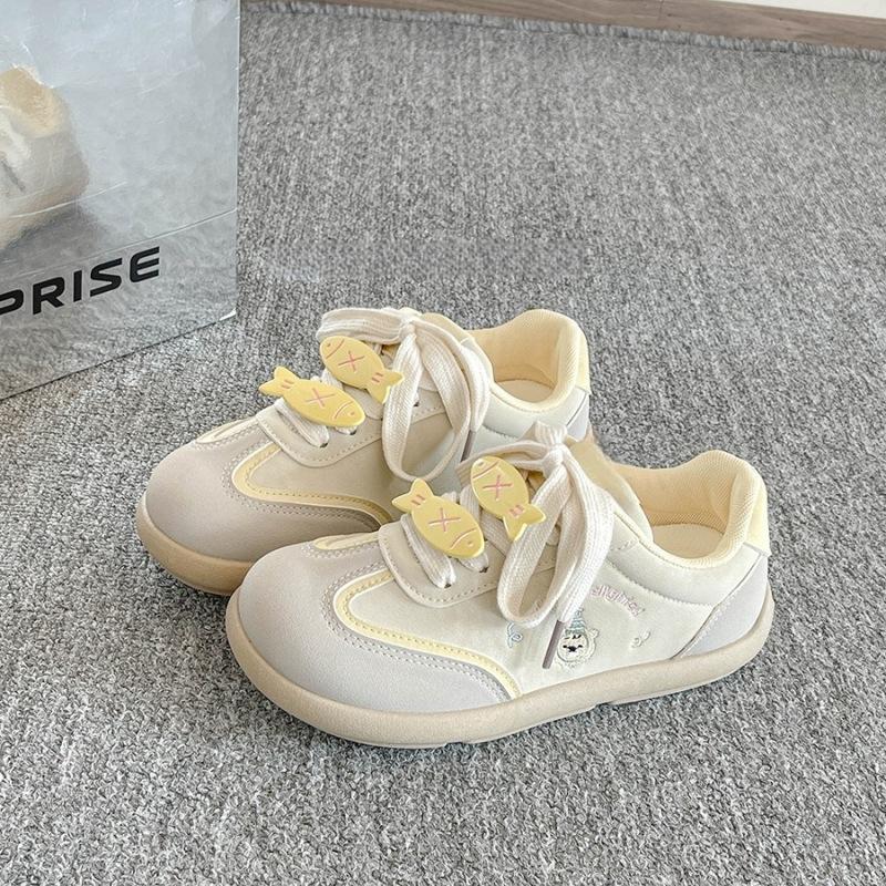 Leinenschuhe Damenschuhe Plateau Frühling atmungsaktiv Nische 2025 neu Koreanische Version vielseitige kleine weiße Schuhe dicke Grundplatte Schuhe Studenten