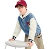 Balabala Kids' Cotton Denim Baseball Jacket