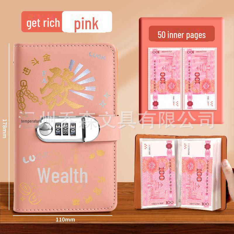 

Сберегательная книга 2024 года с паролем и большой емкостью