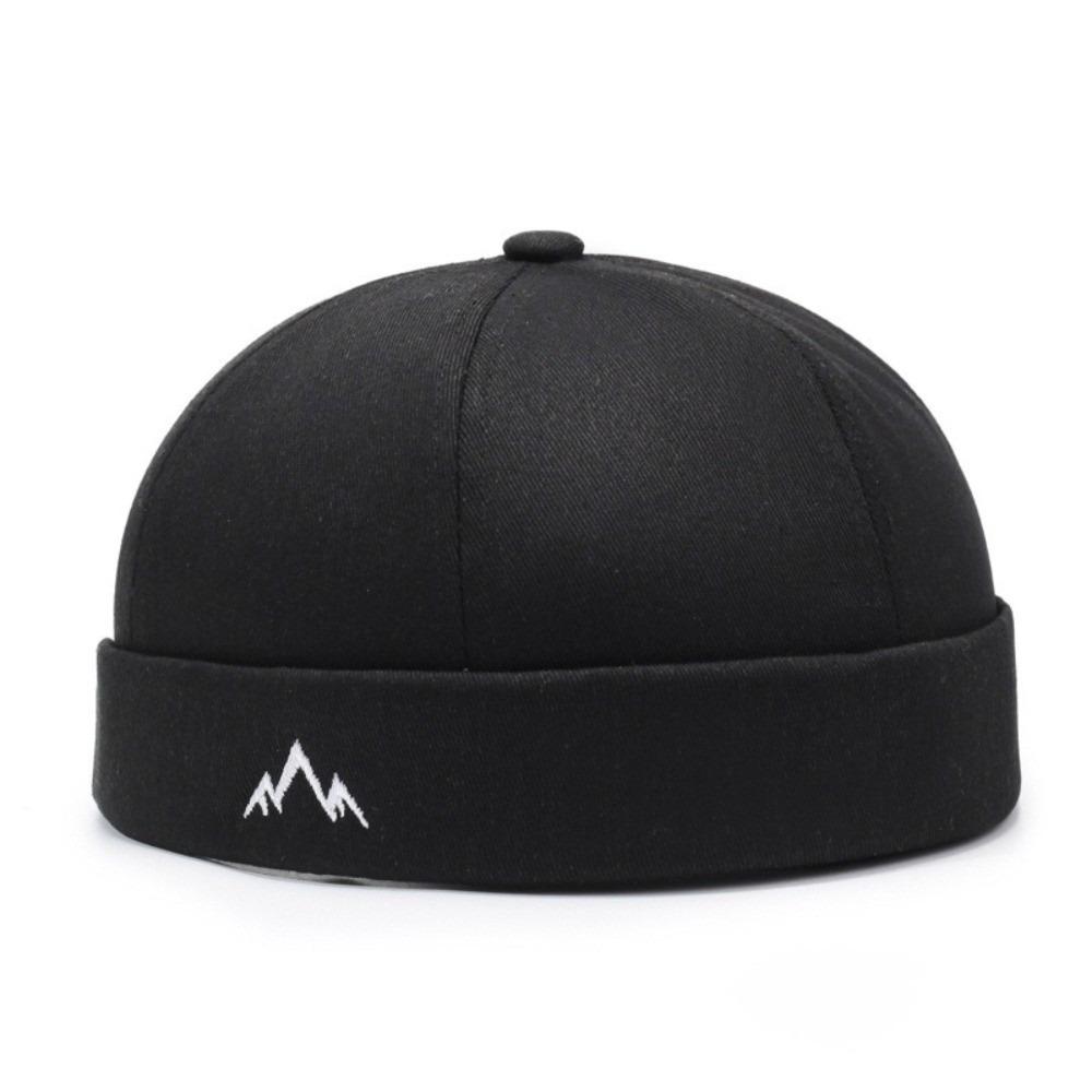 Solid Color Brimless Hat Breathable Hip Hop Hats Fashion Landlord Hat Unisex