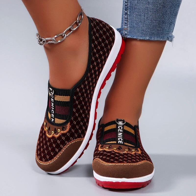 Chaussures plates d'été en maille respirante pour femmes, chaussures pour femmes, baskets décontractées, liquidation, livraison gratuite