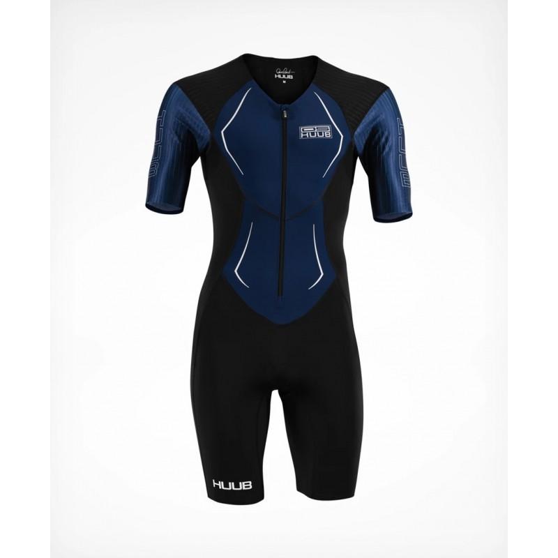 Tuta da Triathlon da Uomo Pezzo Unico Asciugatura Rapida Attrezzatura a Compressione Abbigliamento Protettivo di Sicurezza per Allenamento Ciclismo su Strada