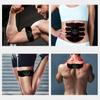 Abdominal Trainer Chargeable Training Device Faux Leather Unisex Fitness Training Gear for Abdomen