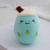 1Pc Bubble Tea Cup Plush Toys Kawaii Fruit Milk Tea Design Kids Stuffed Doll
