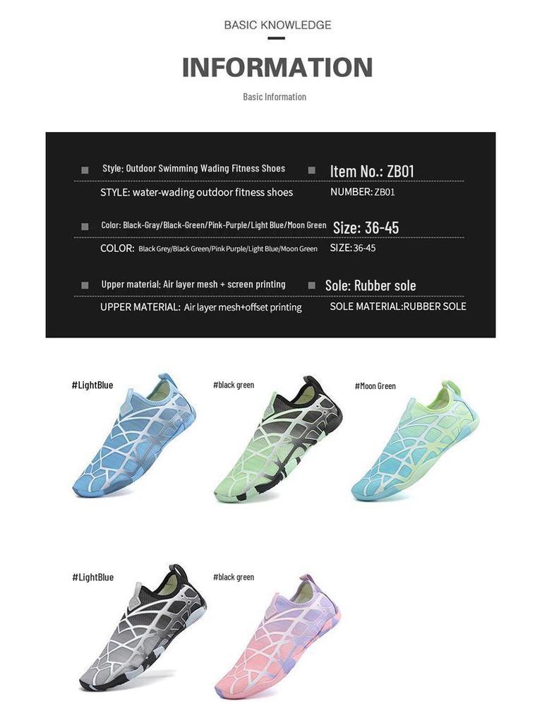 Quick-Dry Breathable Trekking, Hiking & Beach Shoes - Comfortable for Travel, Yoga, Cycling & Outdoor Activities