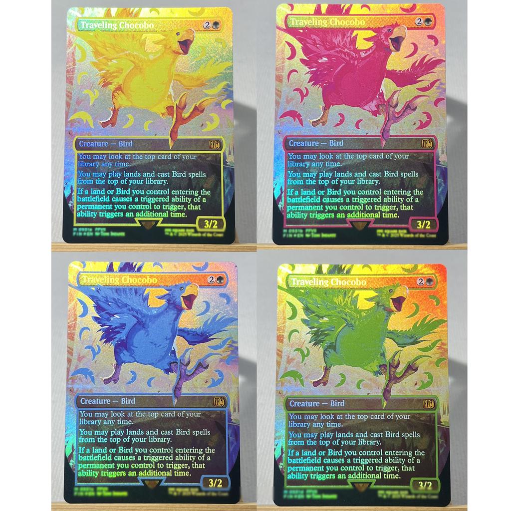 FIN FIC FOIL4-001 Karta proxy TCG magiczne karty Chmura, Najemnik z Midgaru Przywołaj Bahamuta Vivi Ornitier Błyskawica, Armia Jednego zbierz