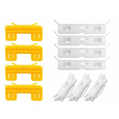 11 Pcs Car Windshield Roof Molding Clip For Honda For Accord For Civic For HR-V Auto Fasteners Interior Accessories