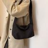 Minimalist Oxford Canvas Tote Bag With Top Zip For Daily Use