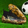 20252025 High-top Football Shoes Male Adult Adolescent Student Children Outdoor Lawn Game Sports Shoes