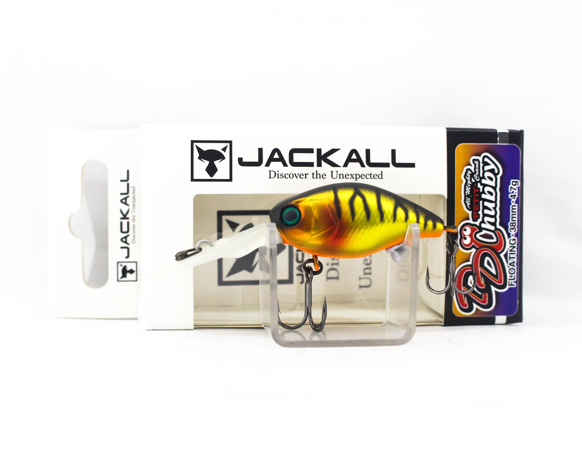 Jackall DD Chubby 38F Плавающая приманка Матовый Золотой Тигр (5403)