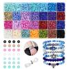Soft Pottery Sheet Set 28 Grid Bracelet Diy Beading Material Bracelet Beading Jewelry Accessories Beads