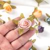 50/100PCS MINI Silk Rose Artificial Flowers Christmas Garland Wedding Bridal Bouquets Accessories Home Vase Decoration Scrapbook