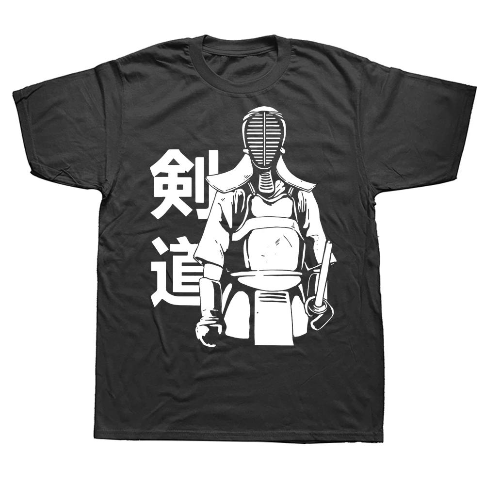 Novelty Awesome Kendo Japan Sports T Shirts Graphic Cotton Streetwear Short Sleeve Birthday Gifts Summer Style Tshirt Men