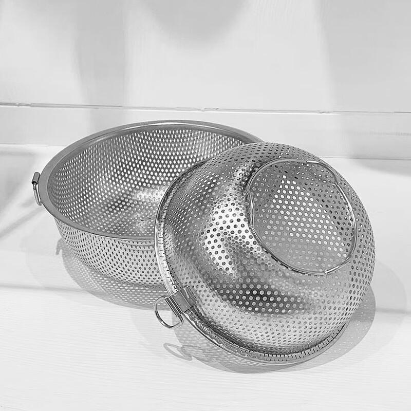 Stainless Steel Rice Washing Sieve  Colander