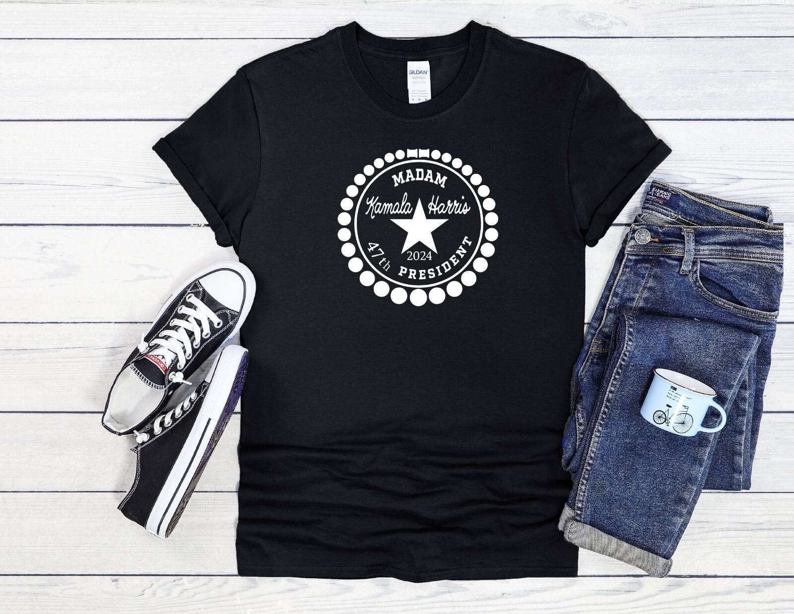 26 Madam Kamala Harris 47th President Men Women Unisex T Shirt Hoodie Baseball 3856 Unisex T-Shirt XXXXL