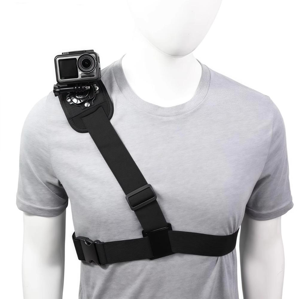 Universal Mount Chest Harness Adapter 360° Rotation Camera Accessories Travel