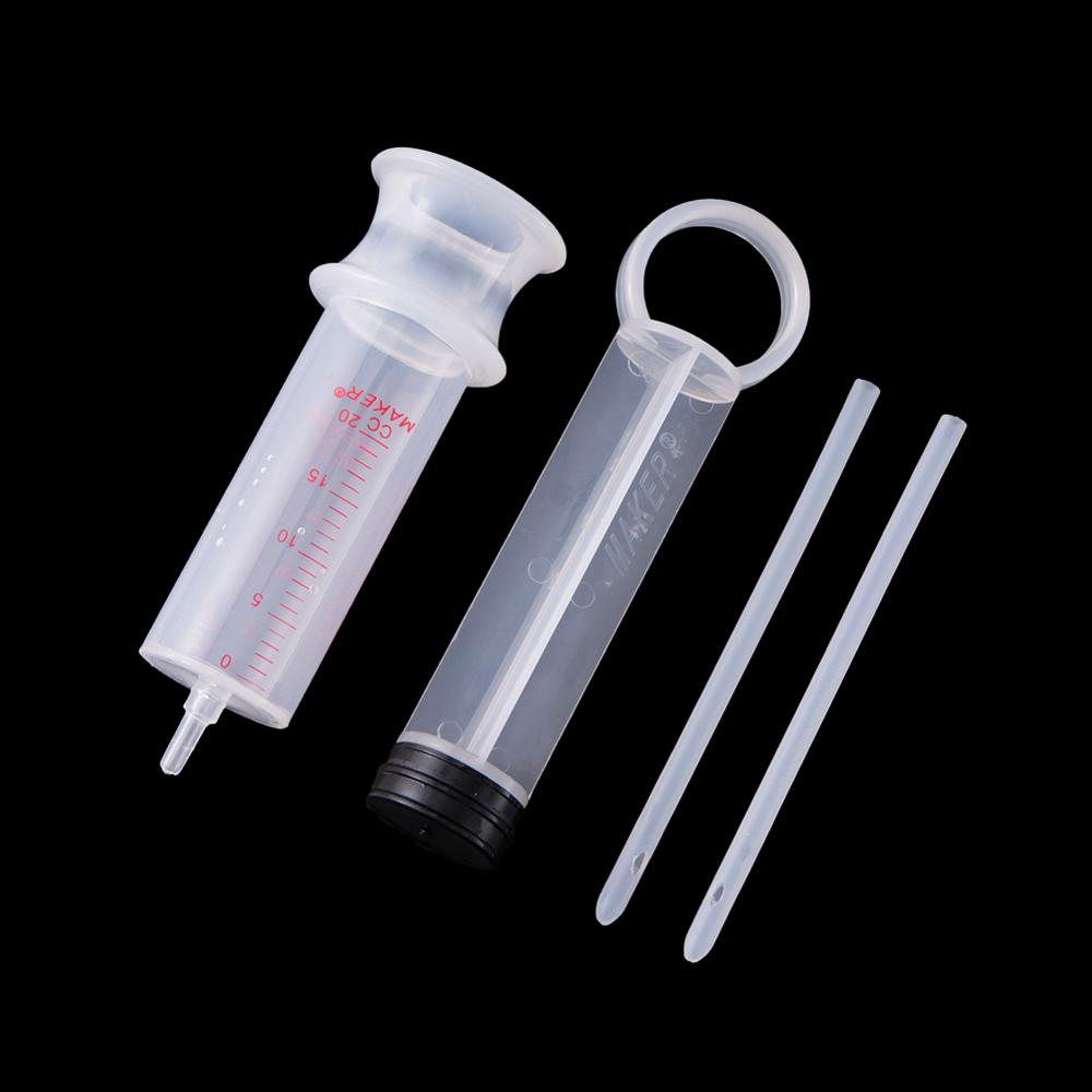 Bird Feeding Breast-feeding Medicine Feeder 20cc Plastic Syringe Needleless Syringe Pigeon Feeding Auxiliary Liquid Receiver