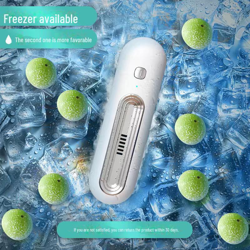 Portable Refrigerator Deodorizer with Ozone Purification for Sterilization and Disinfection In Bathroom