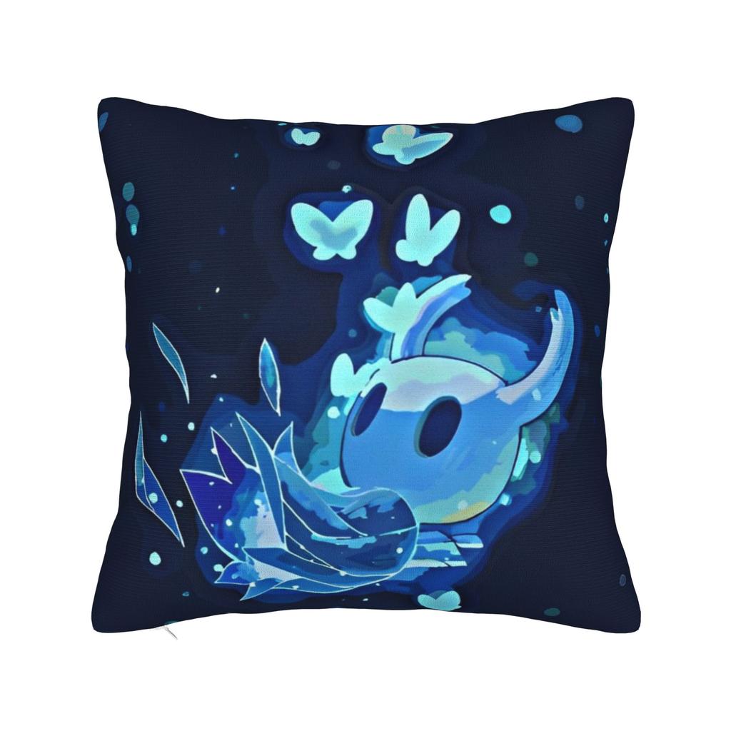 Hollow Knight Square Pillow Cases Indie Action Adventure Cushion Covers Customized Zipper Decorative Pillowcase for Living Room