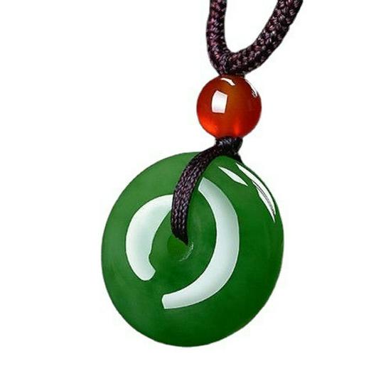 Outer Mongolia Hetian Jade Imitation Jasper Pendant