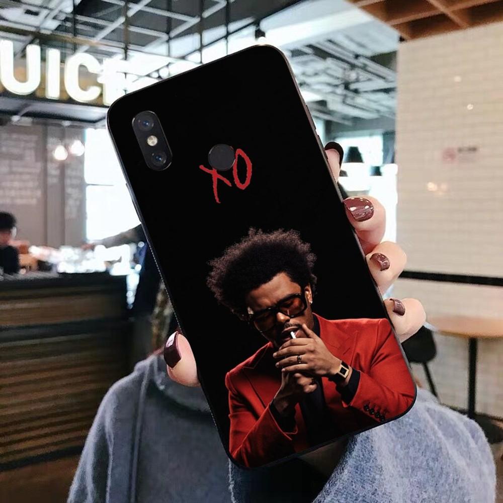 Singer The W-Weeknd Phone Case For Xiaomi Mi 5X 8 9 10 11 12 Lite Pro 10T PocoX3pro PocoM3 Note 10 Pro Lite