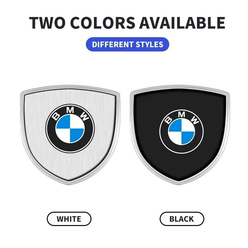 For BMW 3D Metal Shield Stickers Trunk Exterior Car Accessories For BMW X1 X3 X5 X6 X7 1 3 5 6 7 Series G20 G30 G11 F15 F16 G01