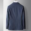 Autumn and Winter Light Luxury Business Single West Middle-aged and Young People Solid Color Micro-elastic Suit Jacket