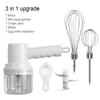 Wireless 3 Speed Mini Mixer Electric Food Blender Handheld Egg Beater Automatic Cream Food Cake Baking Dough Mixer
