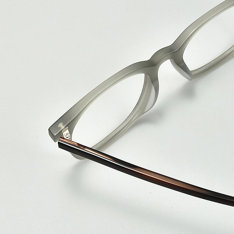 Fashion Vintage Frosted Square Optical Glasses Simple Trendy Unisex Eyeglasses For Women Men Literary Retro Matte Eyewear