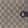 Gucci GG Impression Leather Bifold Wallet Grey Black Daily Travel 281951-FX53N-9643