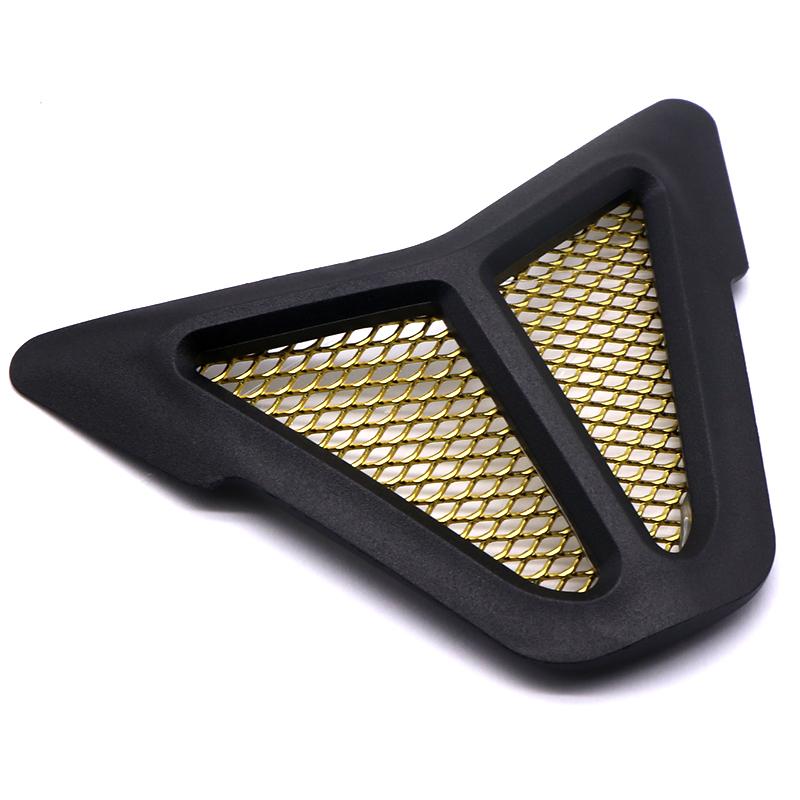 Motorcycle Modification Parts Front Headlight Air Inlet Decorative Sheet Protective Net Suitable for Yamaha YZF R15 V3 2017-