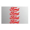 AKN1 4pcs Car Door Handle Decals Auto Mirrors Wiper Stickers For Ford Kuga Transit Ecosport Mustang Mondeo Explorer Edge Focus Fiesta