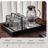 Qwei Embossed Glass Tumbler Set