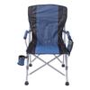 Portable Camping Chair Collapsible Outdoor Chair with Armrests and Cup Holder for Travel Beach Picnic Festival Hiking Backpacking