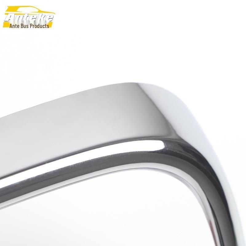 21 Fit Front Grille Badge Cover & Decorative Frame: Electroplated Front Lip & Grille Sequins Sticker