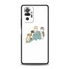 Cute Animals Cat Cartoon Phone Case For Xiaomi Redmi Note 14 13 5G 10 11 12 Pro Plus 4G 14C 13C 12C 10C Black Cover