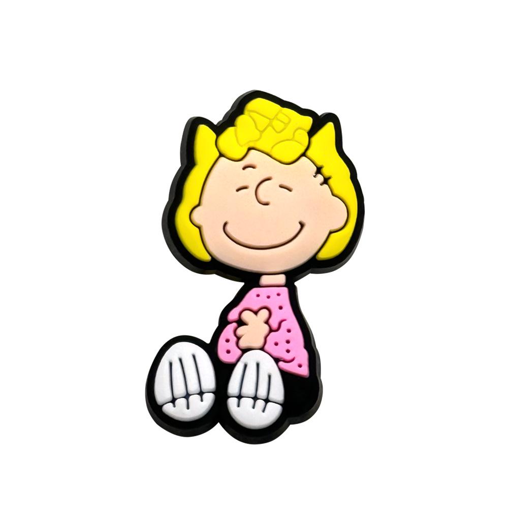 Snoopy Schuhanhänger - PVC Weichgummi Clog-Zubehör für Gartenschuhe