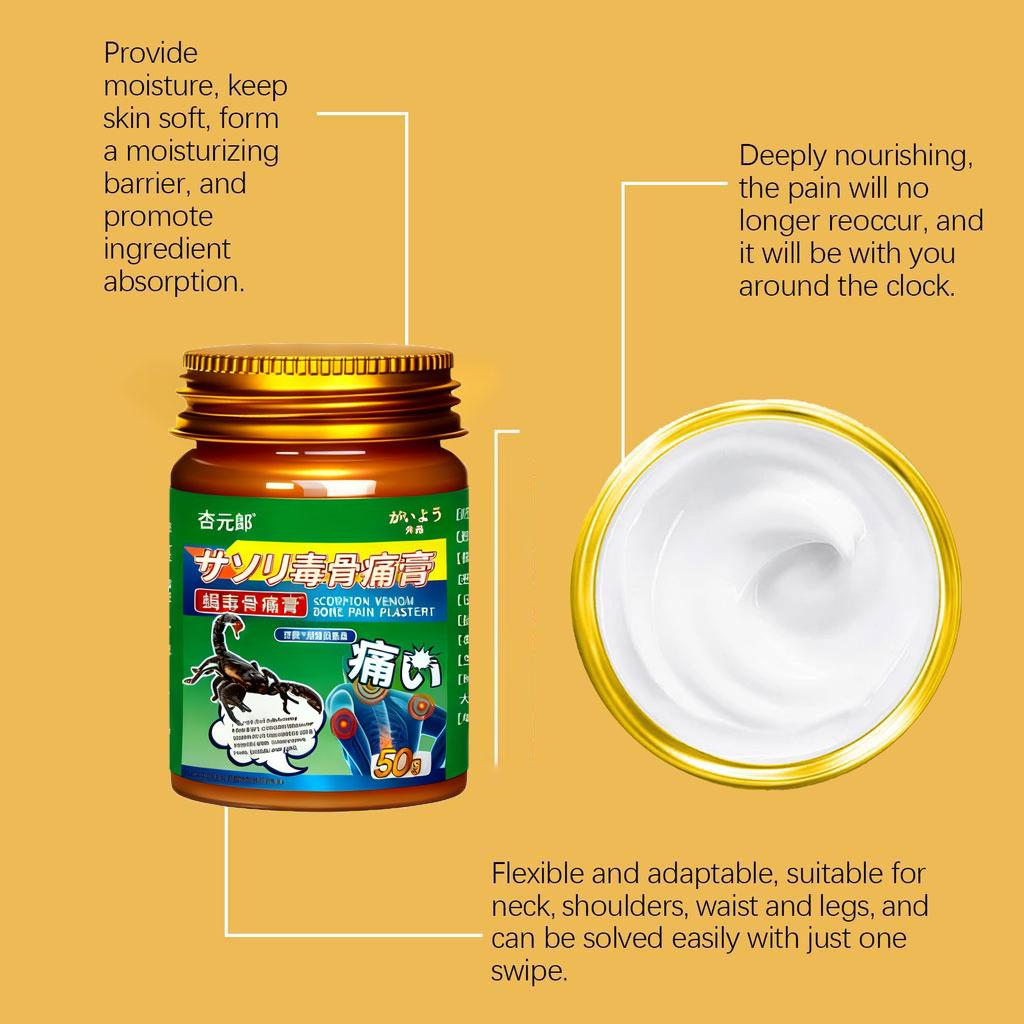 Special Ointment for Bone Hyperplasia - Relieves Knee, Cervical Spine, Lumbar Spine, Heel Joint Pain & Bone Spurs | One-Swipe Analgesic Ointment