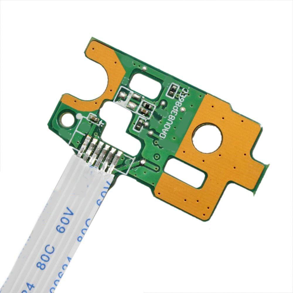 Power Button Board for HP Pavilion 15-F Series DA0U83PB6E0 776780-001