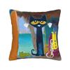 Pete The Cat Pillow Covers Merch Printed Cushion Cover Decorative  Throw Pillow Case Cover Home Multi Size