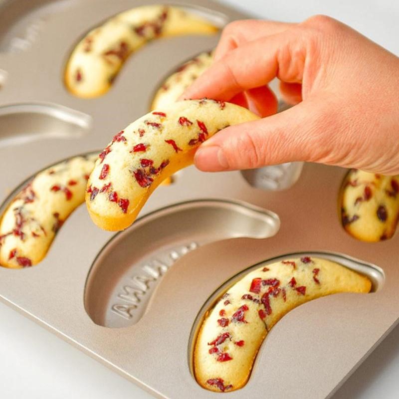 1/10 Hole Baking Pan Carbon Cake Baking Mold Baking Tray Non-Stick Muffin Diy Banana Cake Pan Moulds Baking Pans Bakeware Tools