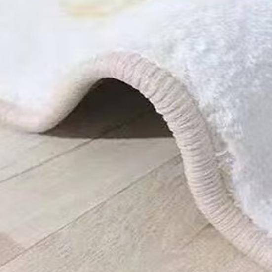 Christmas Themed Pattern Floor Mat Anti-Slip Bottom Soft Comfortable Faux Cashmere Rug Vibrant Color Door Rug