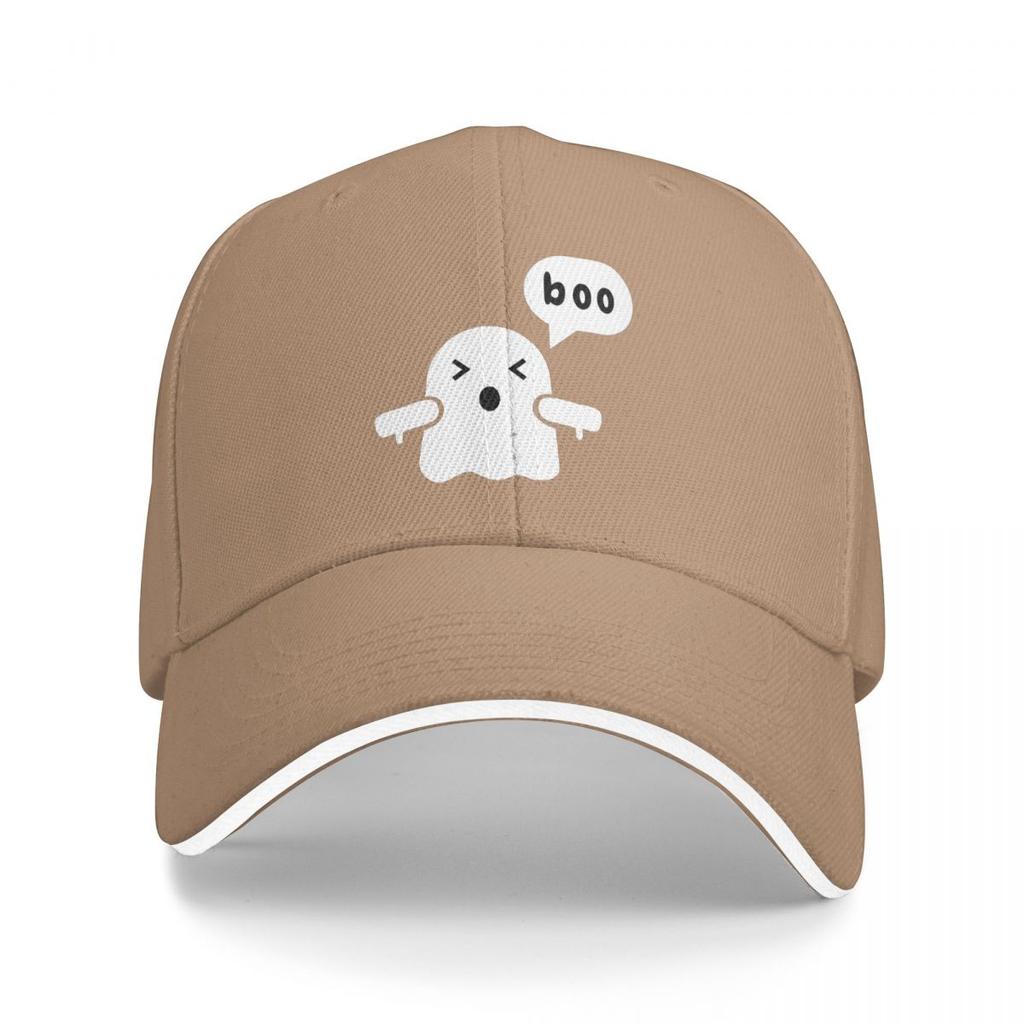 Ghost Of Disapproval BOO Baseball Caps Snapback Baseball Hats Breathable Casual Casquette Outdoor Unisex